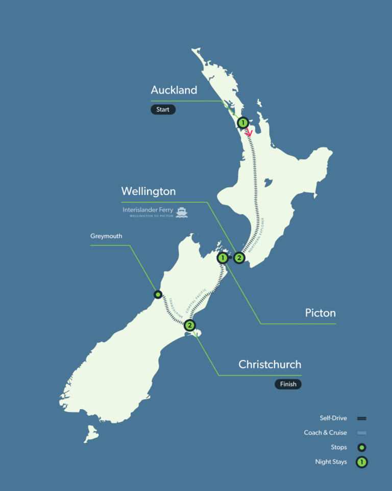 Nz Train Routes 7 Day New Zealand Rail Experience | ANZCRO